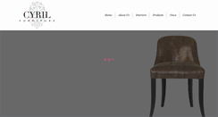 Desktop Screenshot of cyril-furniture.com